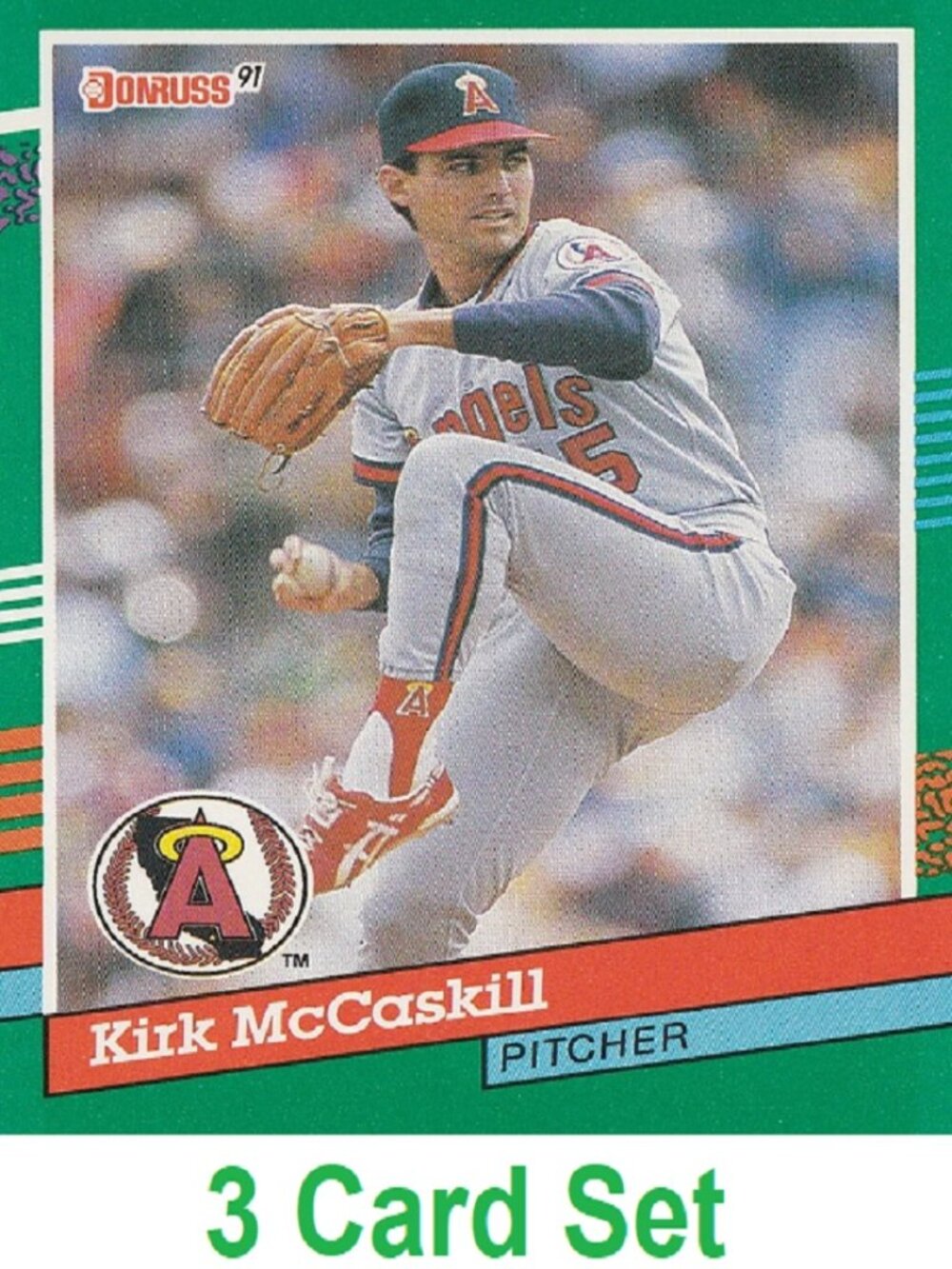 Kirk McCaskill Baseball Card Collection